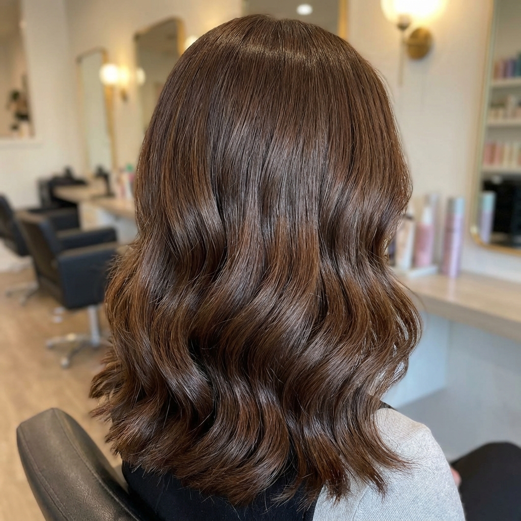 Después: Melena rejuvenecida y con cuerpo - Peluquería Petit